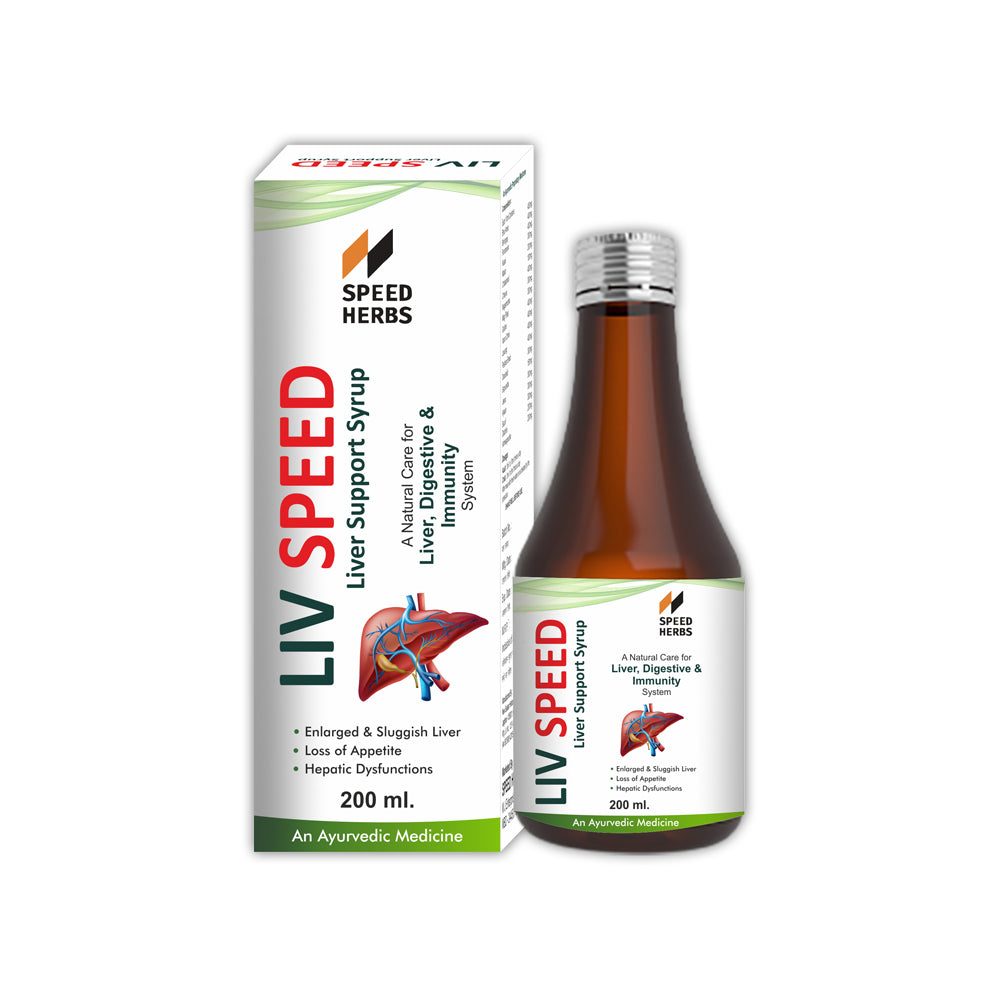 Liv Speed Ayurvedic Liver Syrup | Herbal Liver Tonic from Speed Herbs