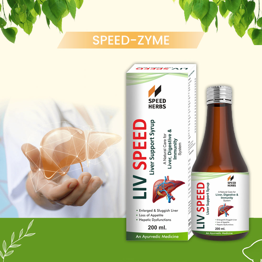 Liv Speed Ayurvedic Liver Syrup | Herbal Liver Tonic from Speed Herbs